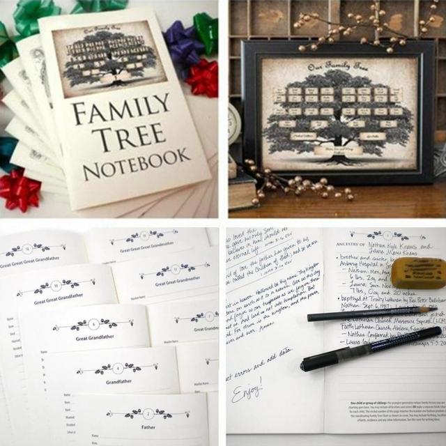 Printable Family Tree Template Genealogy Journal Family Tree